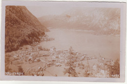 E3337) HALLSTATT - HALLSTADT - Salzkammergut - Bräunliche FOtO AK - MONOPOL 1153  SEHR ALT ! - Hallstatt