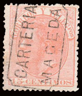 Orense - Edi O 210 - Cartería - "Cartería - Maceda" - Used Stamps