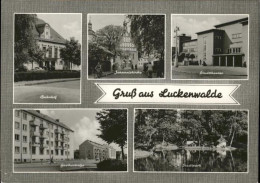 41263880 Luckenwalde Stadttheater Bahnhof Johanniskirche Luckenwalde - Luckenwalde