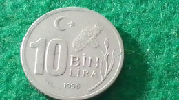 TÜRKİYE - 1996  -    10 BİN   LİRA - Turquie