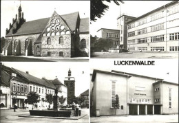 41263759 Luckenwalde St. Johannis-Kirche POS Ernst Thaelmann Stadttheater Lucken - Luckenwalde