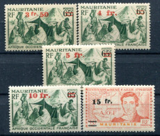 Mauritanie           133/137 ** - Neufs