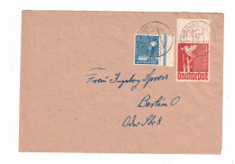 1948, Doppelortsbrief In 1ß-fach Frankatur Ab "BERLIN-MARZAHN 2" - Covers & Documents