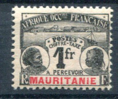 Mauritanie           Taxe  16 * - Neufs
