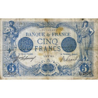 FAY 02/25 - 5 FRANCS BLEU - 24/03/1915 - BELIER - TRES BEAU - PICK 70 - Unclassified