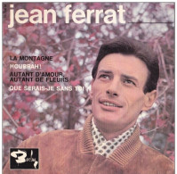 DISQUE VINYLE 45T LONGUE DUREE - JEAN FERRAT - LA MONTAGNE - DISQUE BARCLAY -  MEDIUM 70729 - Collectors