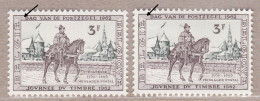 1962 Nr 1212-cu** Zonder Scharnier:kleurstreep In Kader,dag Van De Postzegel. - 1961-1990