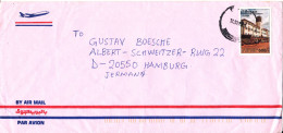 Tanzania Air Mail Cover Sent To Germany 10-1-2001 Single Franked - Tanzanie (1964-...)