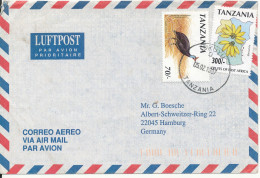 Tanzania Air Mail Cover Sent To Germany 5-2-1997 BIRD Stamp - Tanzanie (1964-...)