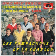 DISQUE VINYLE 45T LONGUE DUREE - LES COMPAGNONS DE LA CHANSONS - DISQUE POLYDOR - - Verzameluitgaven