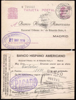 Orense - Edi O EP 69 (sobreimpresión Privada) - Entero Postal Mat "Carballino 23/03/34" - 1931-....