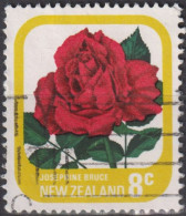 1975 Neuseeland - New Zealand. Y&T: 652° Rose Josephine Bruce - Usados