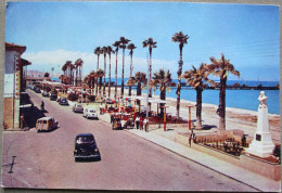 CYPRUS ISLAND LARNACA PROMENADE BEACH MEDITERRANEAN POSTCARD CARTOLINA ANSICHTSKARTE CARTE POSTALE POSTKARTE CARD KARTE - Cyprus