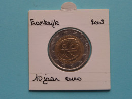 2009 - 2 Euro > 10 Jaar Euro ( Zie/voir SCANS Voor Detail ) La France / Frankrijk ! - Frankreich