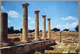 CYPRUS MEDITERRANEAN CURIUM APOLLO HYLATES TEMPLE POSTCARD CARTOLINA ANSICHTSKARTE CARTE POSTALE POSTKARTE CARD KARTE - Cyprus