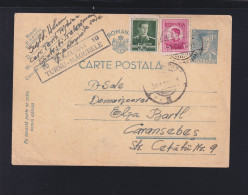 Rumänien Romania GSK Mit ZuF 1944 Zensur Turnu-Magurele - Lettres 2ème Guerre Mondiale