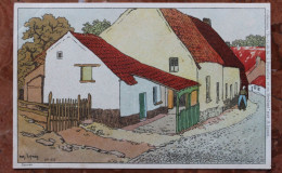 ILLUSTRATEUR AMEDEE LYNEN "DE CI DE LÀ À BRUXELLES ET EN BRABANT" - N° 63 RUE DE FOREST - UCCLE STALLE - Lynen, Amédée-Ernest