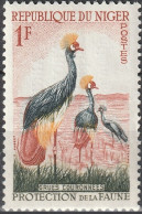 NIGER   97 ** MNH Faune Oiseau Grue Couronnée 1959 - Albert Schweitzer