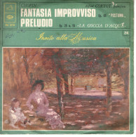 °°° 592) 45 GIRI - CHOPIN - FANTASIA IMPROVVISO / PRELUDIO °°° - Altri - Musica Italiana