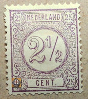 1876 Niederlande Mi.33 F (type A/b) /* - Nuevos