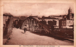 Montélimar (Drôme) Quartier Du Fust - Les Ponts Et Le Château, Cycliste - Carte LL N° 58 Non Circulée - Montelimar