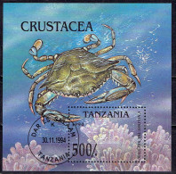 Tansania - Mi-Nr Block 269 Gestempelt / Used (A1398) - Crustaceans