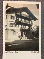 Kitzbühel: Hotel Weisses Rössl, Written July 1937 - Kitzbühel