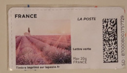 Champ De Lavande - Printable Stamps (Montimbrenligne)