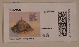 Mont Saint-Michel - Printable Stamps (Montimbrenligne)