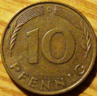 Germany - KM 108 - 1989 - 10 Pfennig - Mintmark "D" - München - VF - Look Scans - 10 Pfennig