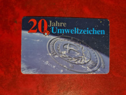 TELECARTE 20 JAHRE UMWELTZEICHEN - Ohne Zuordnung