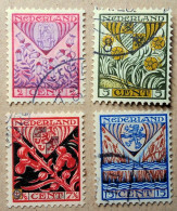 1927 Niederlande Mi.201-204 A /o - Used Stamps