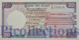 SRI LANKA 20 RUPEES 1990 PICK 97c UNC - Sri Lanka