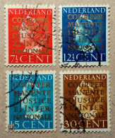 1940 Niederlande Mi.ICJ 16-19 /o - Dienstmarken