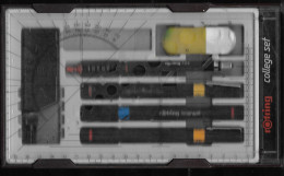 Boite De Stylos ROTRING College Set Pour Dessinateur - Schreibgerät