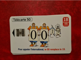 TELECARTE 50 00 POUR APPELER INTERNATIONNAL LE 00 REMPLACE LE 19 - Ohne Zuordnung