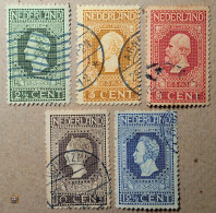 1913 Niederlande Mi.81-85 /o - Used Stamps