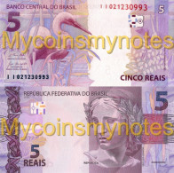 BRAZIL, 5 REAIS, 2021, Serie Ii, P-New (Not Yet In Catalog), New Signature, UNC - Brazil