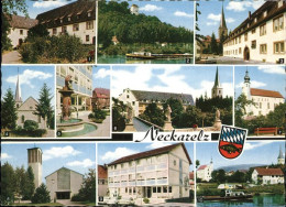 41262071 Neckarelz Wappen Romantiker Garten Kirche Martinskirche Neckar Tempelha - Mosbach