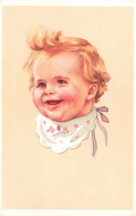 FANTAISIES - Bébés - Portrait - Dessin - Carte Postale Ancienne - Bebes