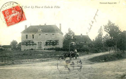 FRANGY  = Place Et école De Filles    5619 - Frangy