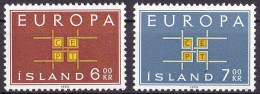 Island Satz Von 1963 **/MNH (A4-5) - Unused Stamps