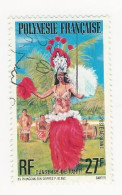 Polynésie - 1977 Danseuse De Tahiti - N° PA124 Obl. - Gebruikt