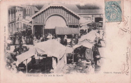 YERVILLE-un Coin Du Marché - Yerville