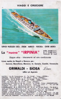 Calendarietto - La Nuova Irpinia - Grimaldi - Siosa - Lines - Anno 1966 - Petit Format : 1961-70