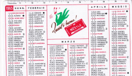 Calendarietto - Nestle - Anno 1965 - Petit Format : 1961-70