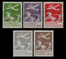 DENMARK STAMP - 1925-29 Airmail FULL SET USED (NP#67-P46-L6) - Gebraucht