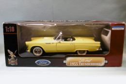 Road Signature - FORD THUNDERBIRD 1955 Hard-Top Jaune Réf. 92068 BO 1/18 - Autres & Non Classés