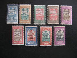 ININI:  TB Série Timbtres-Taxe N°1 Au N° 9, Neufs X . - Unused Stamps