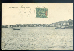 Cpa Iles De St Pierre Et Miquelon -- Saint Pierre , Vue Prise De La Rade    STEP36 - Saint-Pierre-et-Miquelon